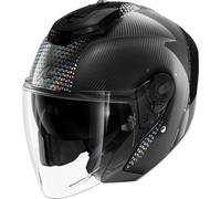 Casco Jet Shark Rs Jet Carbon Ikonik Nero Iridium M