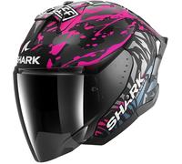 Casco Jet Shark Skwal Jet Cup Repilca Redding Nero Viola Blu Opaco L