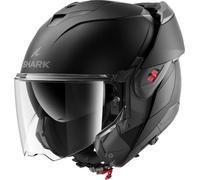 SHARK, Casco Moto Modulare OXO BLANK Black Mat KMA, S