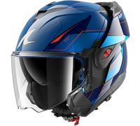 Shark Oxo Mekarium Ece Modular Helmet Blu S