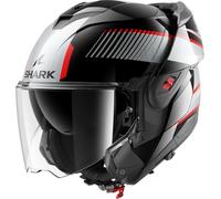 SHARK, Casco Moto Modulare OXO RYDGER Black White Yellow KWY, XL