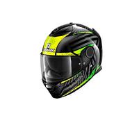 SHARK Casco moto SPARTAN 1.2 KOBRAK KYG, Nero/Giallo, XL