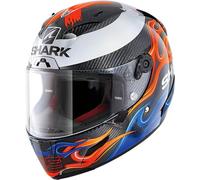 Casco Integrale Shark Race-R Pro Carbon Lorenzo 2019 Carbonio-Blu-Rosso Uomo XS 53-54cm