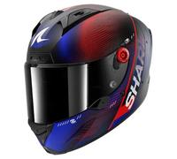 SHARK Casco integrale Aeron Speed-Tech Carbon opaco Nero/Blu/Rosso Uomo XS