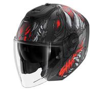 Shark Rs Jet Carbon Shaytan Open Face Helmet Nero XS