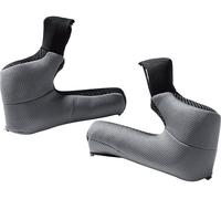 Shark cheek pads for VISION-R S male Argento