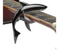 Shark Chitarra Capo, Clip in metallo portatile con Cool Sharks Design, Adroable Compact Accessories Capo, Lightweight Ergonomic Chitars for Acoustic, Folk, Electric and Ukulele