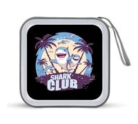 Shark Club Ocean Week CD Case Holder Portable 40 Capacità DVD Wallet Storage Organizer per Auto Viaggi, Stile:, Taglia unica
