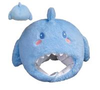 Shark Costume Hat - Funny Animal Hat For Adults | Biting Shark Design, Soft Plush Material, Comfortable Fit, Ideal For Mardi Gras, Carnival, Halloween, Or Marine-themed Parties