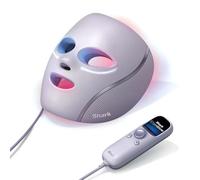Maschera Shark CryoGlow con raffreddamento del contorno occhi, LED rossi e blu, terapia a luce infrarossa, USB-C, telecomando, custodia, fascette regolabili, Lilla freddo FW312EUPL