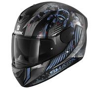 SHARK D-SKWAL 2 ATRAXX Mat Black Anthracite Blue XS