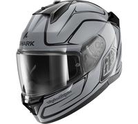 Casco Integrale Shark D-Skwal 3 Drone Silver Nero XXL