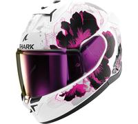 Shark D-Skwal 3 Mayfer Casco, bianco-porpora, taglia S per maschi