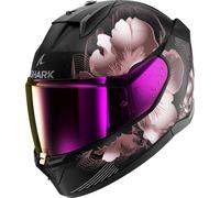 Shark D-Skwal 3 Mayfer, casco integrale M female Opaco Nero/Violetto/Oro