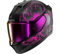 Casco Integrale Shark D-Skwal 3 Mayfer Nero Viola Antracite Opaco S