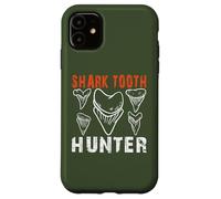 Shark Dente Hunter Collector Jar Shark Teeth Caccia Custodia per iPhone 11