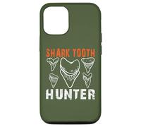 Shark Dente Hunter Collector Jar Shark Teeth Caccia Custodia per iPhone 12/12 Pro