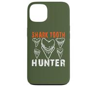 Shark Dente Hunter Collector Jar Shark Teeth Caccia Custodia per iPhone 13
