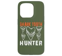 Shark Dente Hunter Collector Jar Shark Teeth Caccia Custodia per iPhone 15 Pro