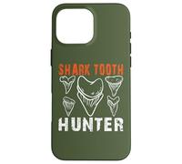Shark Dente Hunter Collector Jar Shark Teeth Caccia Custodia per iPhone 16 Pro Max