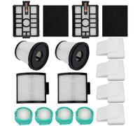 Shark Detect Pro, accessori per aspirapolvere senza fili, sistema di svuotamento automatico, 2 pre-motore, 2 filtri HEPA e 4 cartucce per odori