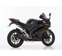 Shark-Audio SHARK EXHAUST DSX-10 rivestito in acciaio inox nero opaco