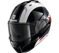 Shark Evo-ES Endless Elmetto, Bianco/nero, Taglia XS (53/54)