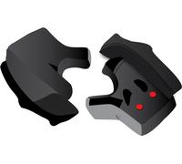 Shark Evo ES, guanciali 25 mm male Nero