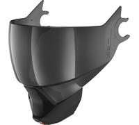 Shark Evojet Set di tenda visiera e mento, Tinta opaca/nera, Taglia unica