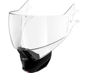 Shark Evojet Set di tende Visor Chin, nero-trasparente per maschi