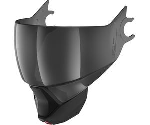Shark Evojet Set di tende visor e chin, nero-grigio per maschi
