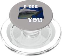 Shark Eye I See You Silly Funny PopSockets PopGrip per MagSafe