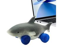 Shark Fidget, Soft Car Spinner, Cute Portable Party Gadget for Kids, Silicone Animal Tool, Stress Relief Accessory with Ergonomic Handle Design, Use for Kids Teens Adults