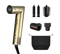 Shark FlexStyle HD434F1GDEU - Accessorio per arricciacapelli 4 in 1 edizione limitata, spazzola ovale, concentratore, diffusore, custodia, senza danni al calore, HD434F1GDEU