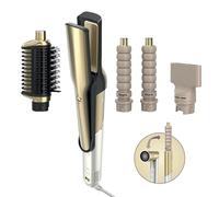 Shark Glam Multi-styler per ricci definiti, onde strepitose e un liscio perfetto con ceramica a temperatura controllata, tecnologia Gloss-Lock e 5 accessori per lo styling tra cui Silki, Glossi