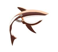 Shark Guitar Capo - Considerate Metal String Capos | Effortless Fret Transition Shark Shaped Guitar Capo, Easy To Carry Cool And Lightweight Capos For Guitars, Ukulele, Banjo, Bass