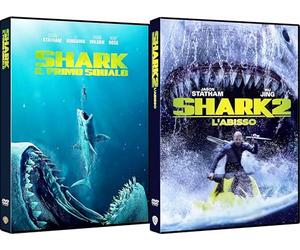 Shark il Primo Squalo + Shark2 L'Abisso - 2 DVD singoli italiano