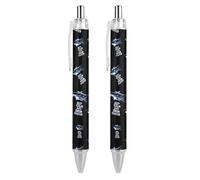 Shark Keep Calm and Swim Faster - Penna a sfera retrattile da 0,5 mm, penna a sfera a punta media, 2 pezzi, come da immagine 2