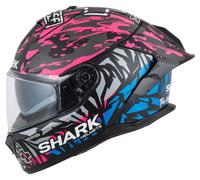 SHARK, Casco Moto Integrale SKWAL CUP Replica REDDING Black Violet Blue KVB, S