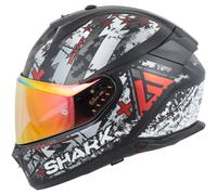 Shark kwal I3 Hellcat Casco Integrale unisex nero, taglia S