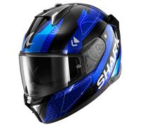 Shark kwal i3 Ready Casco Integrale unisex nero, taglia S