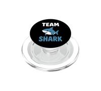 Shark Lover Ocean Animal Marine Life Funny Cute Team Shark PopSockets PopGrip per MagSafe
