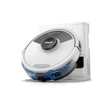 Shark Matrix Plus 2 in 1 Robot Aspirapolvere Lavapavimenti Autosvuotante, Mappatura LiDAR, Edge Cleaning, Tappeti, Pavimenti, Peli, Antiallergeni, Ricarica Automatica, Wi-Fi/App, Bianco RV2620WAEUWH