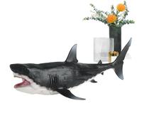 Shark Model, Animal Models, Learning Activities Educational Play Toy for Imagination Development and Home Collection Living Room Display Supplies Decoration, 27x12.5x9cm
