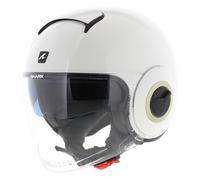 Shark Nano Blank White WHU - Taglia XS - Casco per uso moto e scooter