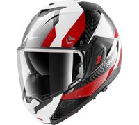 Shark Oxo Ready Elmetto, antracite/bianco/rosso, Taglia L (59/60)