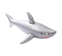 Shark Pool Float, gonfiabile animale giocattolo, Giant Blow Up Beach Raft, Interactive Fun Sharks Design, Eye Catching Water Accessory Summer Swimming, Pools Parties, Holiday Events 38,98 x 25,98 x