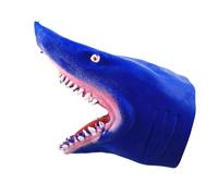Shark Puppet Toy, Realistic Interactive Role Play, Shark Hand Puppet for Kids with Fun Design, Bath Pool Home Party School Classroom Playroom, Boys Girls Imaginative Play
