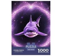 Shark Puzzles Intrattenimento Creativo 1000 Pezzi Classici Fierce Sea Beasts Puzzle Decorazione Perfetta Giochi-rompicapo Per Adulti E Bambini 70x50cm/1000pcs