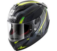Shark Race-R Carbon Pro Aspy Casco, carbonio/giallo, Taglia XL (61/62)